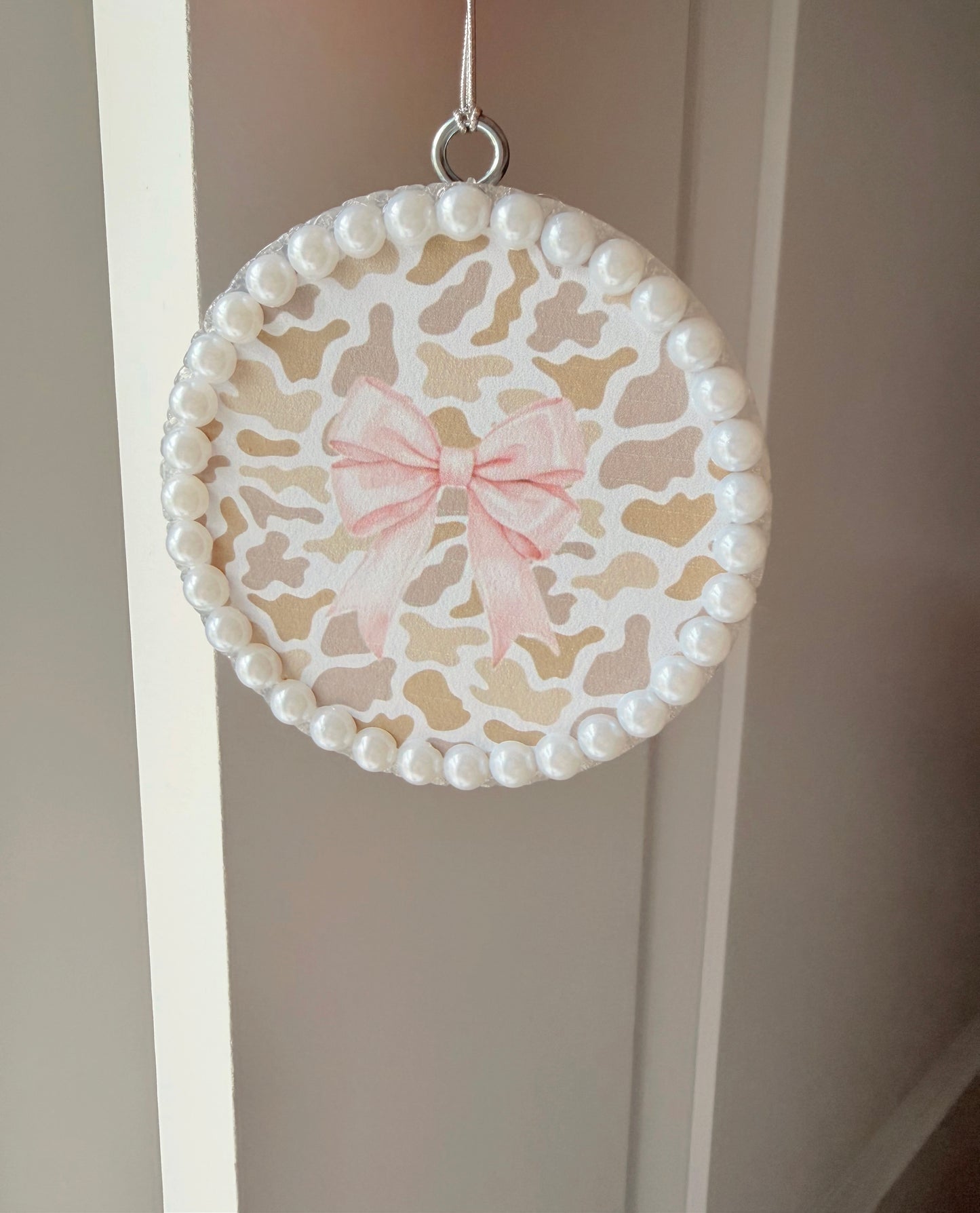 Camo Pink Bow Freshie