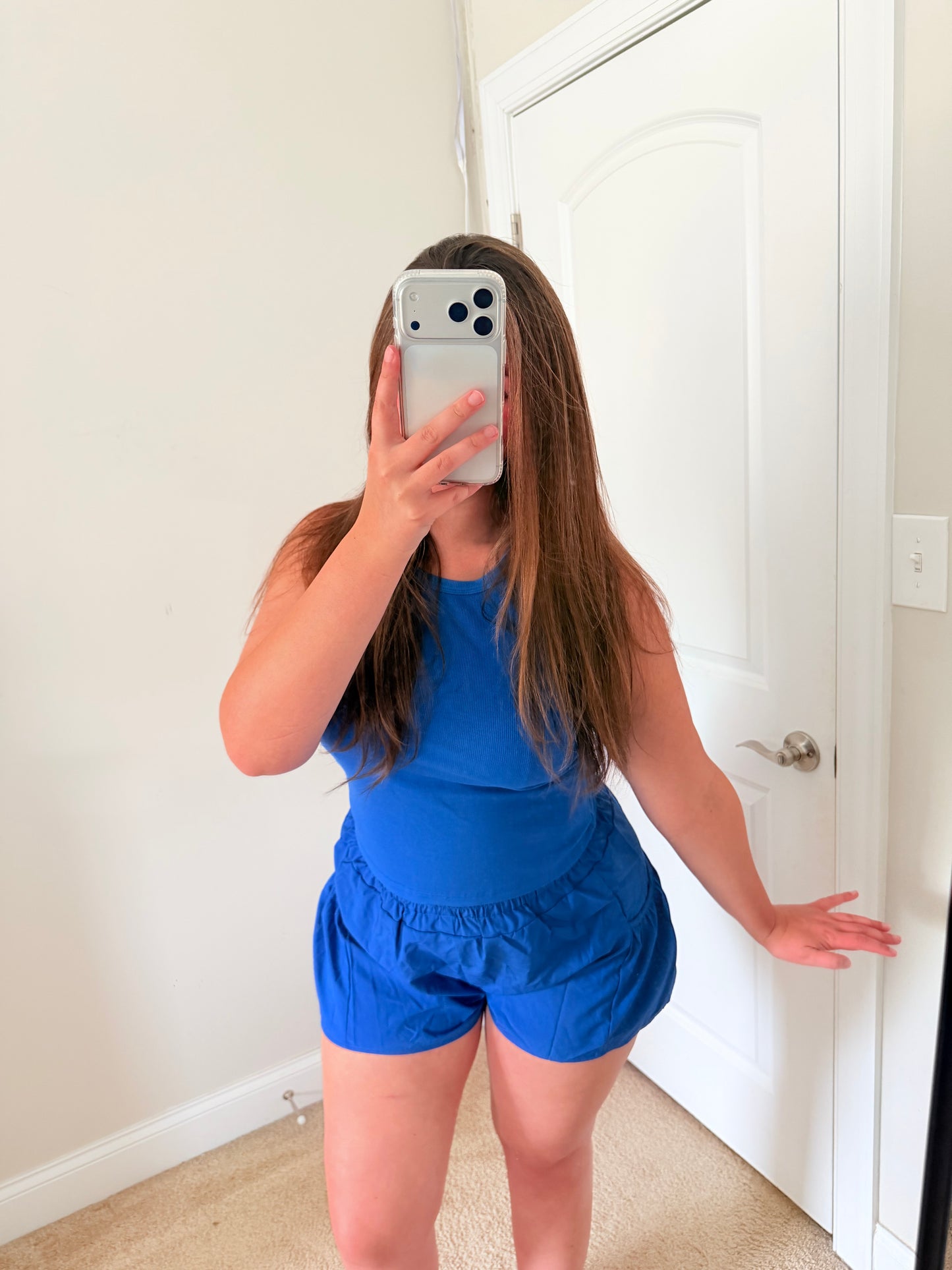 Blue Two Piece Set