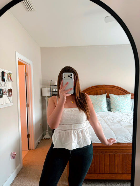 White Cami Top